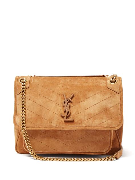 ysl suede shoulder bag|ysl handbags official site.